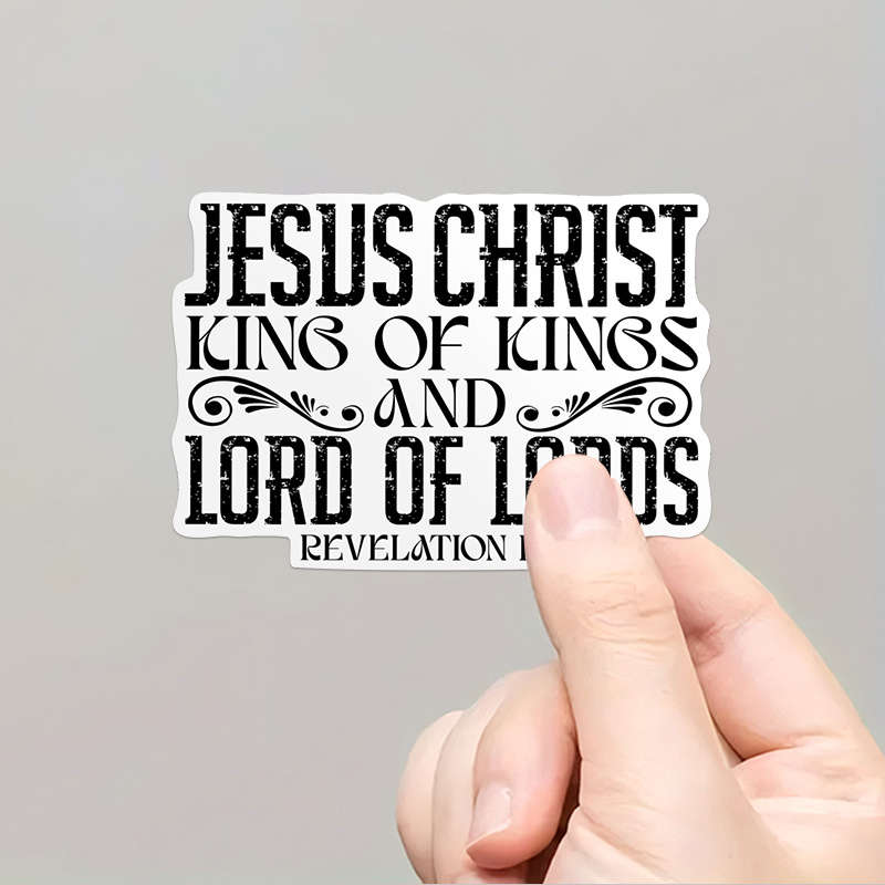 B Jesus Christian Themed Stickers