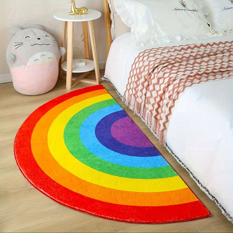 1Pc Iridescent Floor Mat