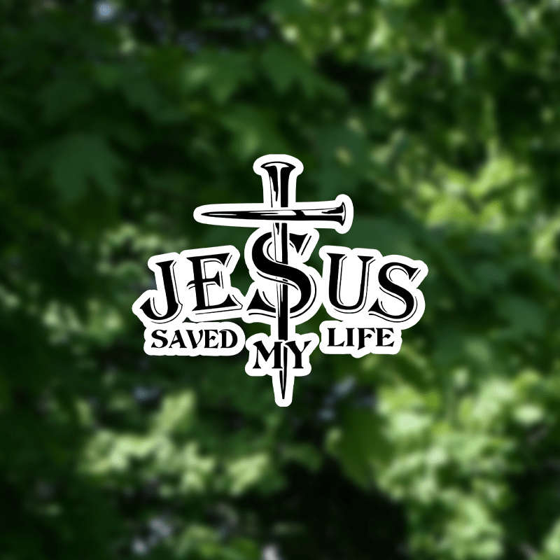 1pc Jesus Christian Themed Stickers