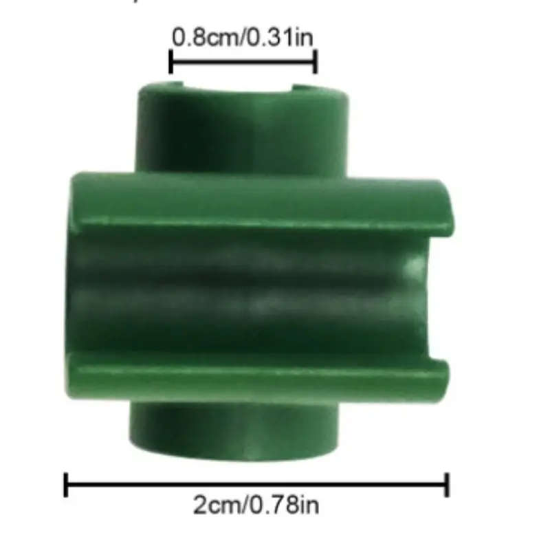 50pcs Adjustable Plastic Plant Support Connectors