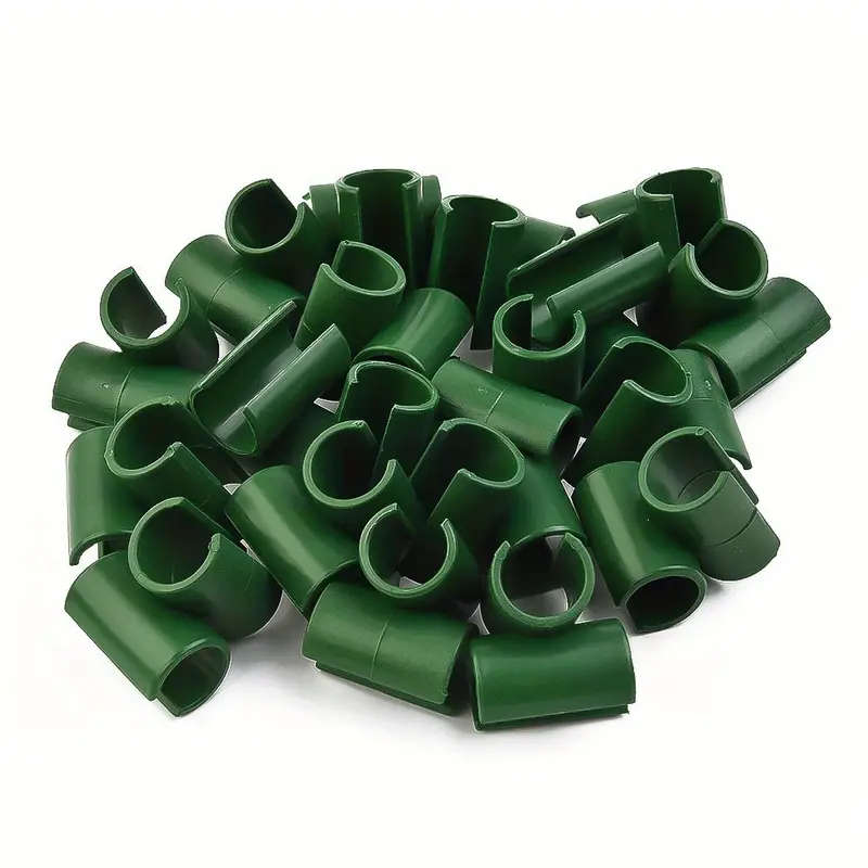 50pcs Adjustable Plastic Plant Support Connectors