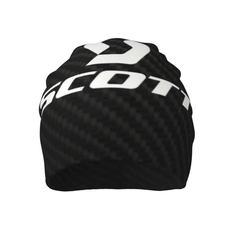 1pc Scott Unisex Street Style Knit Beanie Hat Polyester and Elastane Stretchable Fabric Windproof
