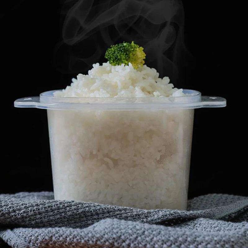 1pc LDQ Multi-Functional Microwave Rice Cooker Steamer Easy Clean Portable Bento Lunch Box for