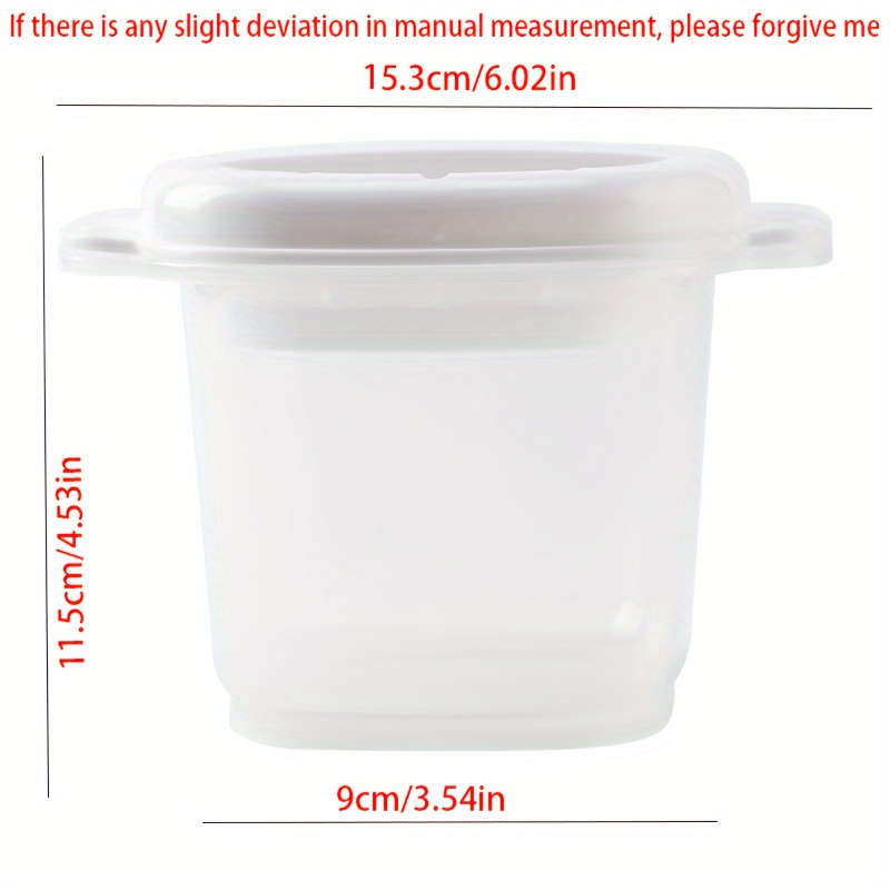 1pc LDQ Multi-Functional Microwave Rice Cooker Steamer Easy Clean Portable Bento Lunch Box for