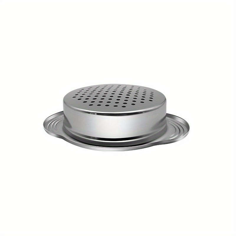 1pc Stainless Steel Can Drain Strainer Kitchen Tool for Easy Can Slag Filtering Durable Metal Con