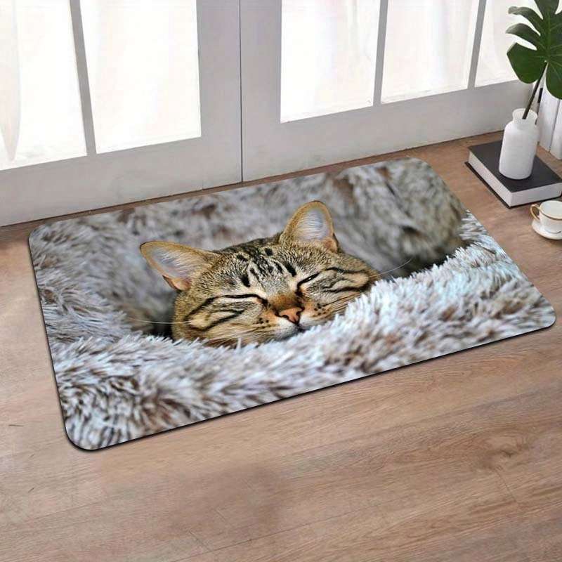 1Pc Grey 31.49x47.24inch 80x120cm Floor Mat