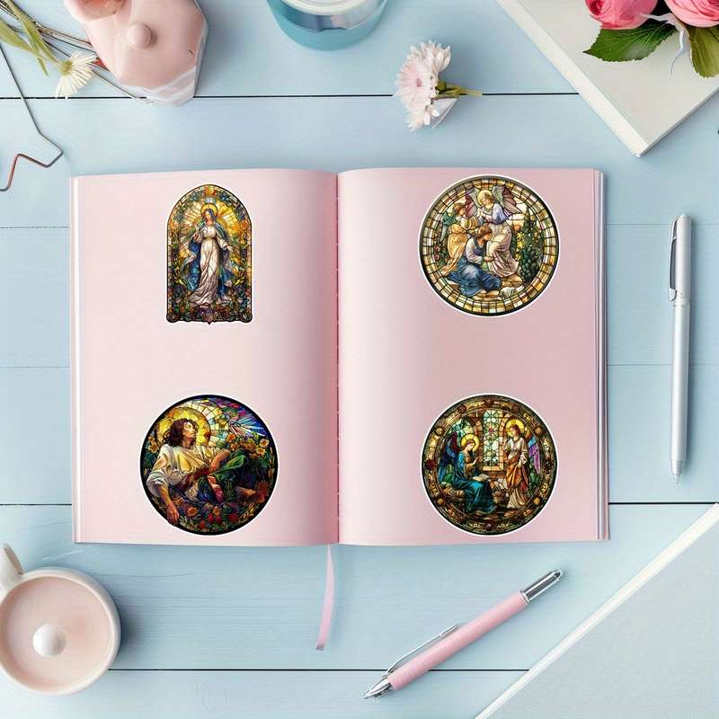 Aesthetics Jesus Christian Themed Stickers