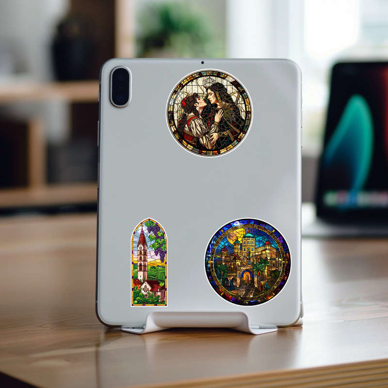 Aesthetics Jesus Christian Themed Stickers