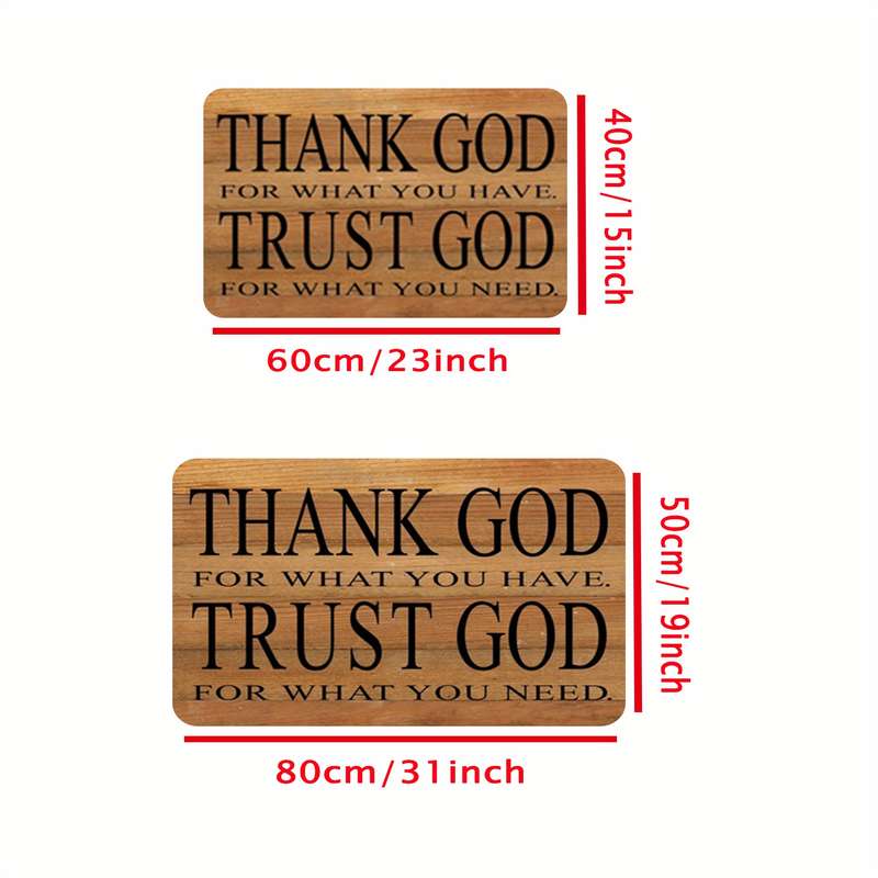 1Pc 40x60 Floor Mat
