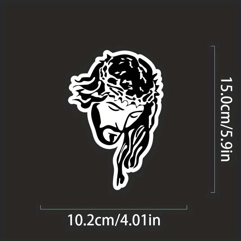 1pc Jesus Christian Themed Stickers