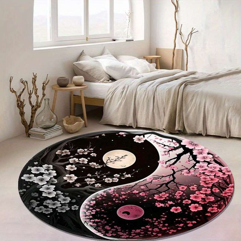 1Pc 47.24x47.24inch 120x120cm Floor Mat