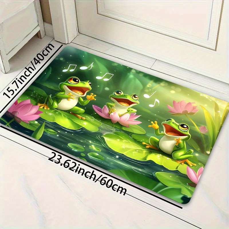 1Pc Green 19.69x31.49inch 50x80cm Floor Mat