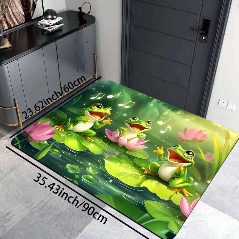 1Pc Green 19.69x31.49inch 50x80cm Floor Mat