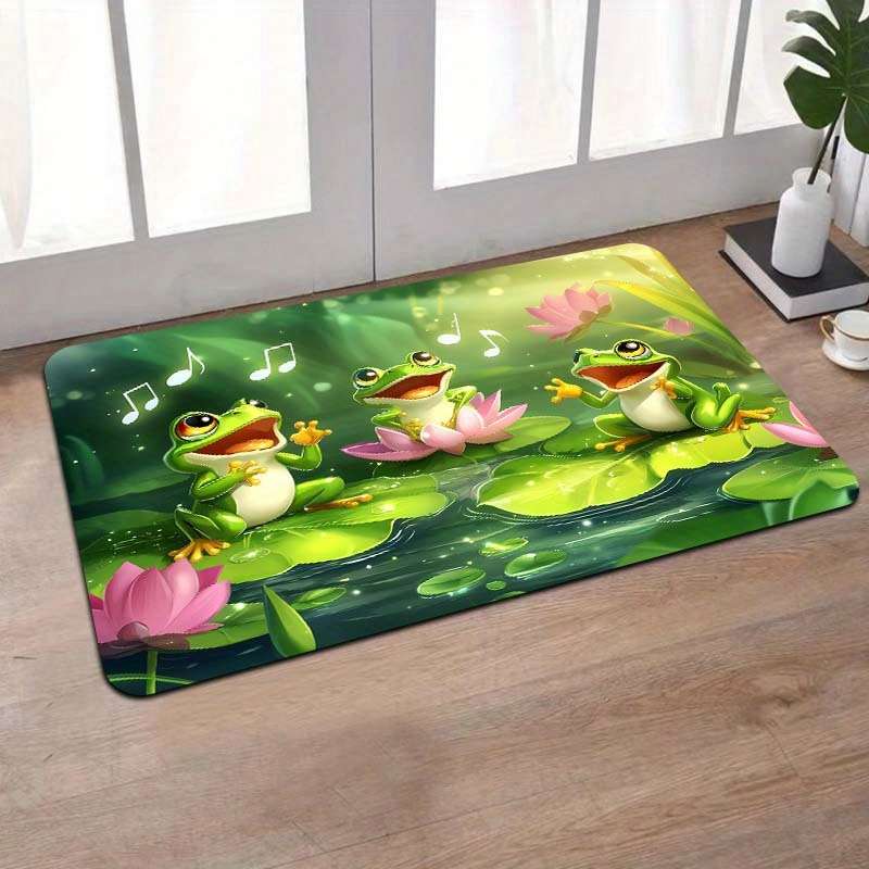 1Pc Green 19.69x31.49inch 50x80cm Floor Mat
