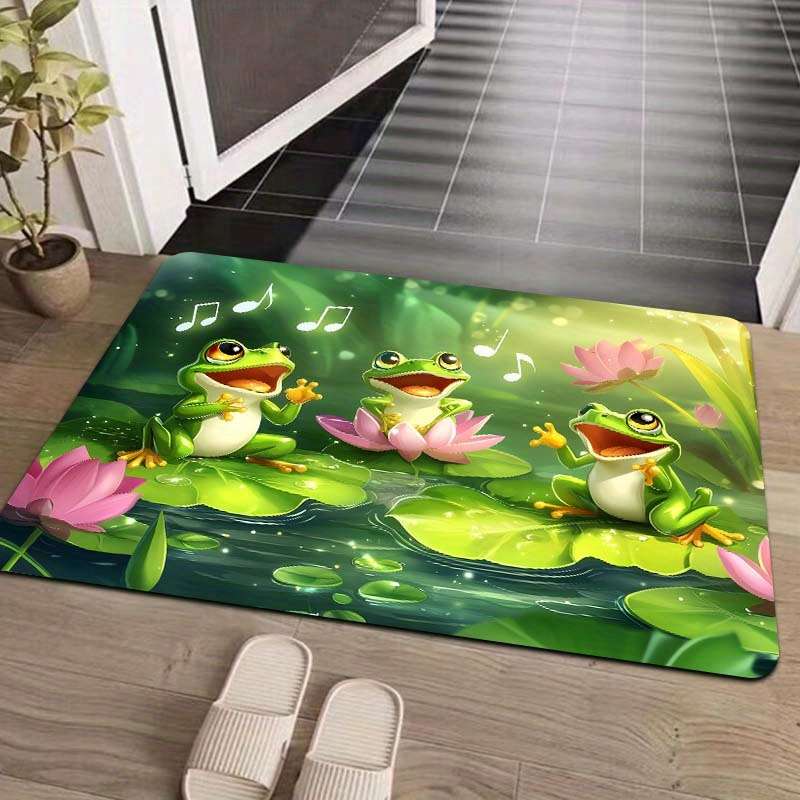 1Pc Green 19.69x31.49inch 50x80cm Floor Mat