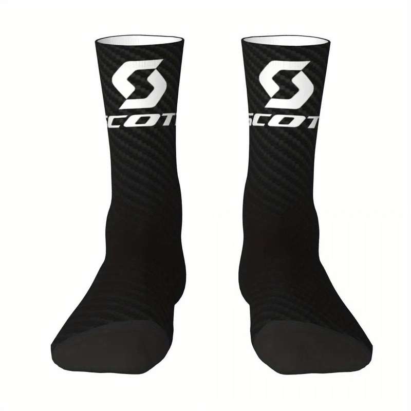 1 Pair One Size White Socks