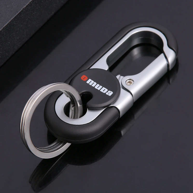 1pc Metal Alloy Car Key Chain Perfect for Men's Waist Hanging Color sent randomly