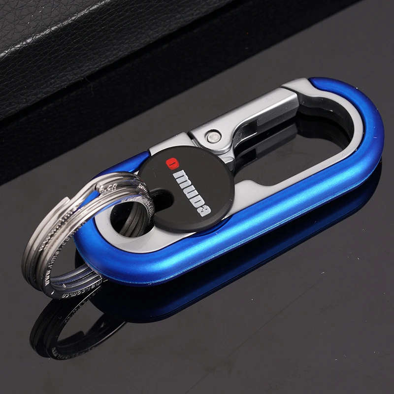1pc Metal Alloy Car Key Chain Perfect for Men's Waist Hanging Color sent randomly