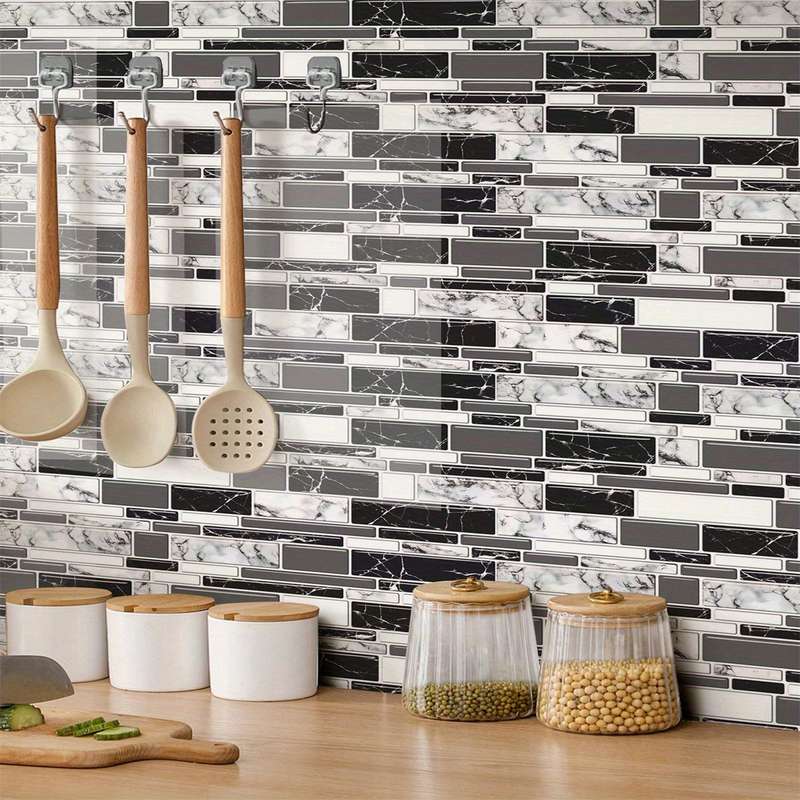 1PC Wall StickersMosaic45cmX100cm