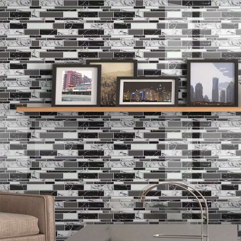 1PC Wall StickersMosaic45cmX100cm