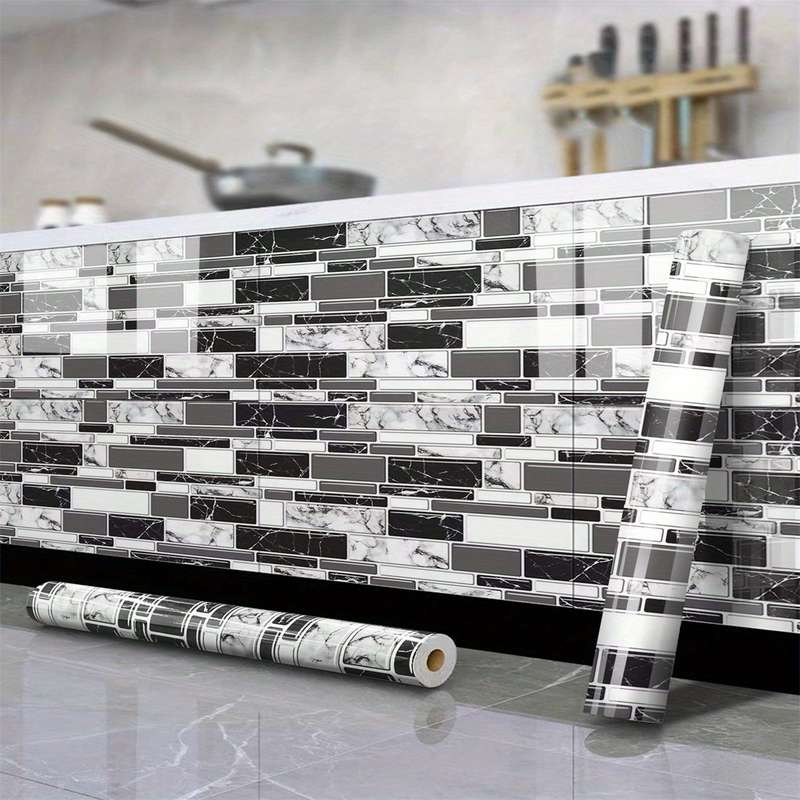 1PC Wall StickersMosaic45cmX100cm