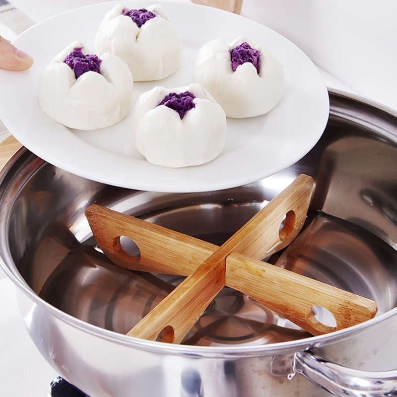 2pcs Wooden Trivets for Hot Dishes Heat Resistant and Decorative Kitchen Table Wood Underline