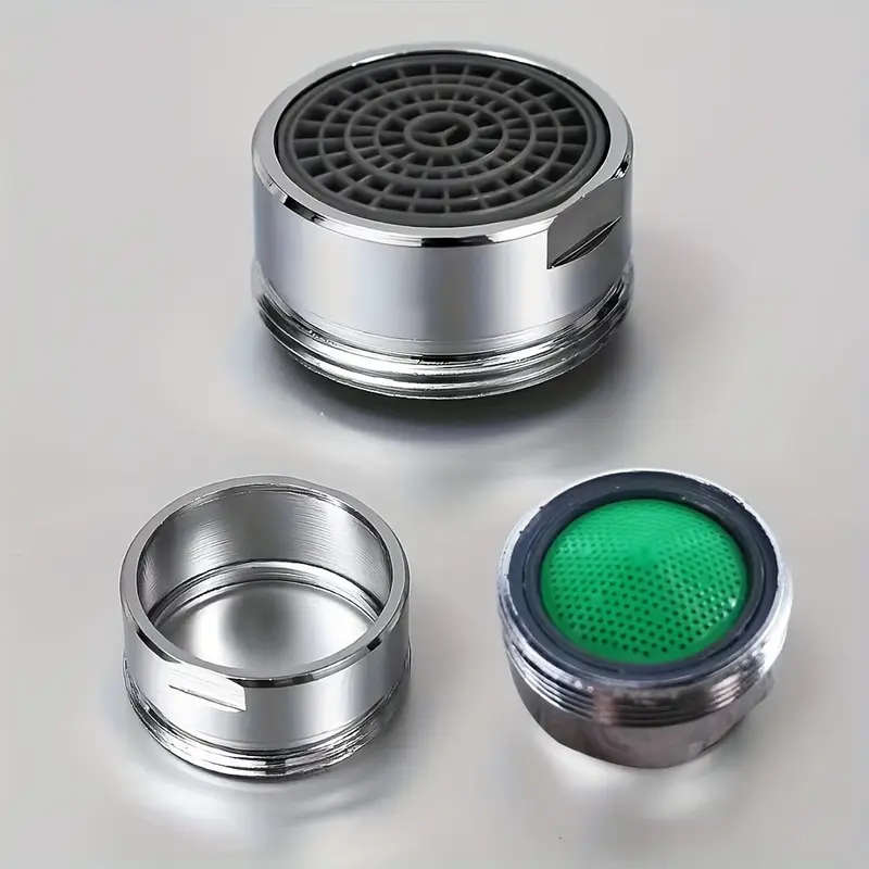 4pcs Stainless Steel Faucet Aerators Water Saving Kitchen and Bathroom Tap Filter Nozzles Universal