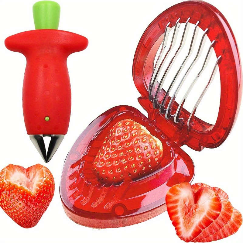 1pc Stainless Steel Paring Knife Set Multifunctional Fruit Corer and Slicer with Interchangeable