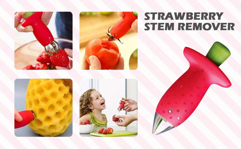 1pc Stainless Steel Paring Knife Set Multifunctional Fruit Corer and Slicer with Interchangeable