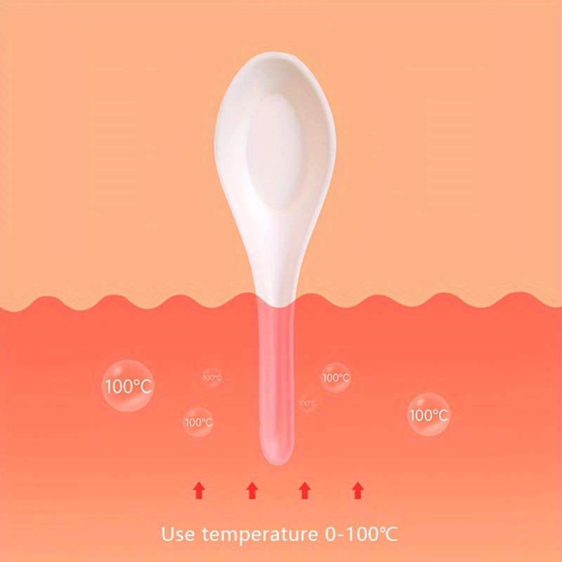 30pcs Sustainable Sugarcane Pulp Soup Spoons Food Grade Compostable Tableware for Birthday D
