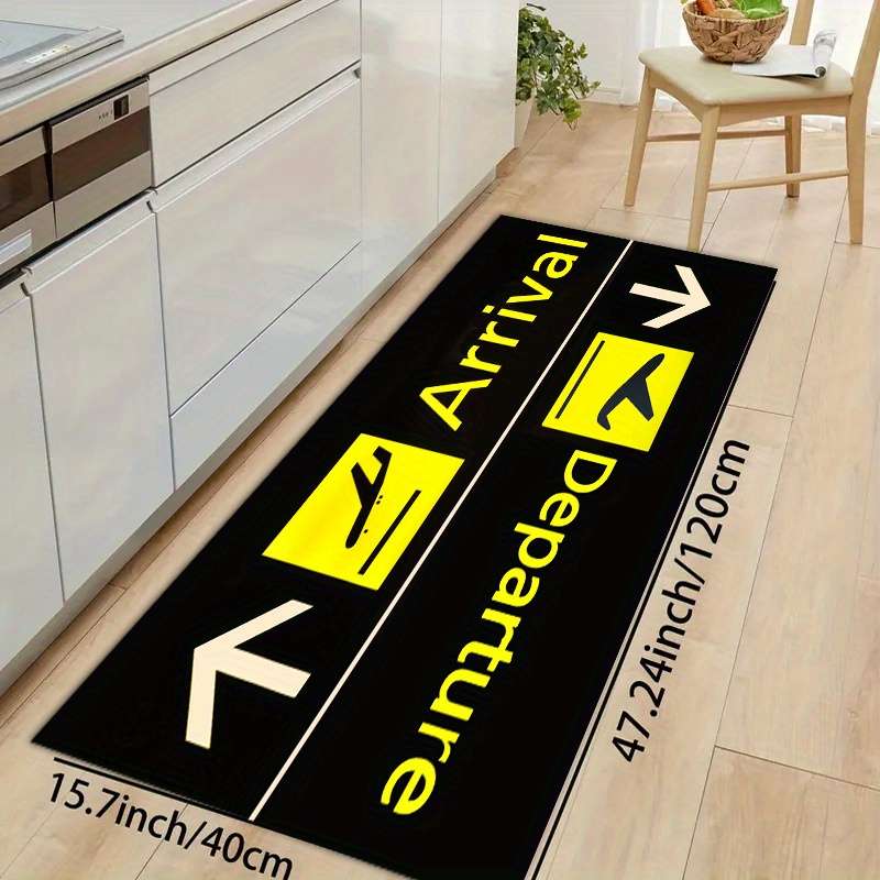 1Pc 4Ox6Ocm Floor Mat