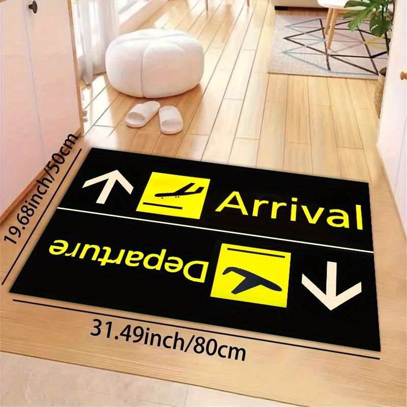 1Pc 4Ox6Ocm Floor Mat