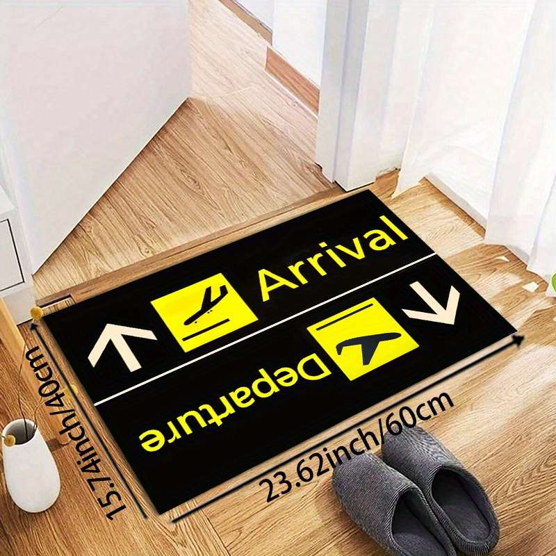 1Pc 4Ox6Ocm Floor Mat