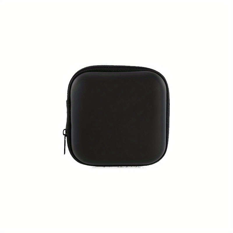 1pc Compact Mini EVA Hybrid Shell Storage Box Durable Easy-to-Carry Organizer for Earphones