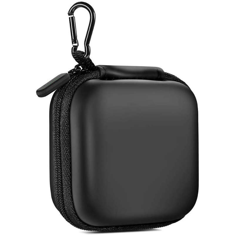 1pc Compact Mini EVA Hybrid Shell Storage Box Durable Easy-to-Carry Organizer for Earphones