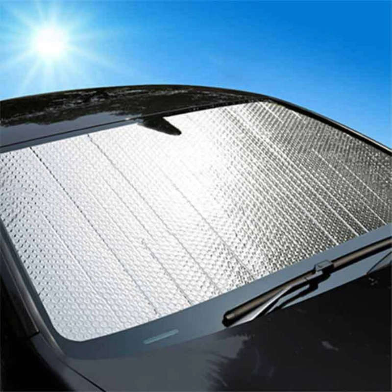 1pc Premium Car Sunshade Front Windshield UV Protection Heat Insulation Light Blocking for Summer Co
