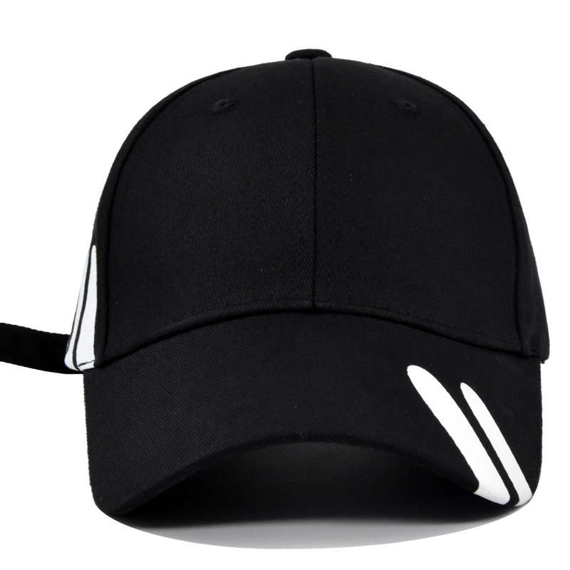 1pc Fashion Stripe Casual Baseball Cap for Women and Men Polyester Packable Sun Hat with Adjustabl