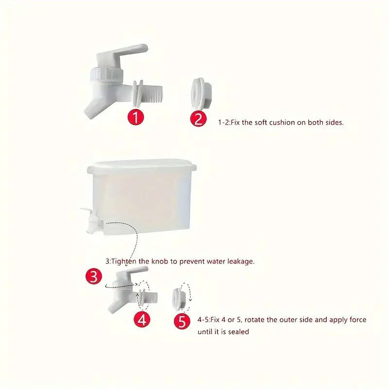 1pc Large Capacity Refrigerator Cold Kettle Ultimate Summer Cooler for Fruit Tea Juices High-Temp Re
