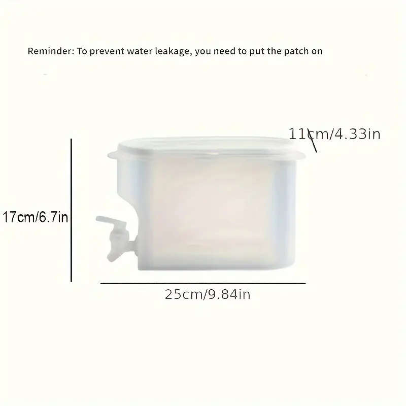 1pc Large Capacity Refrigerator Cold Kettle Ultimate Summer Cooler for Fruit Tea Juices High-Temp Re