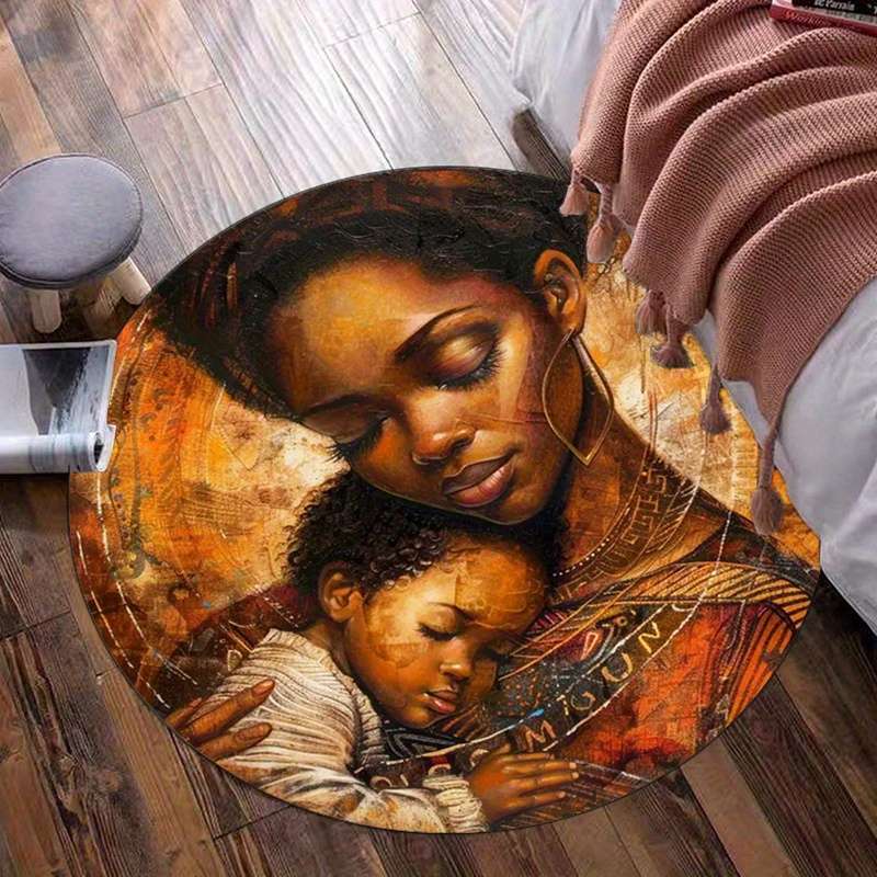 1Pc 80x80cm 31.5x31.5inch Floor Mat