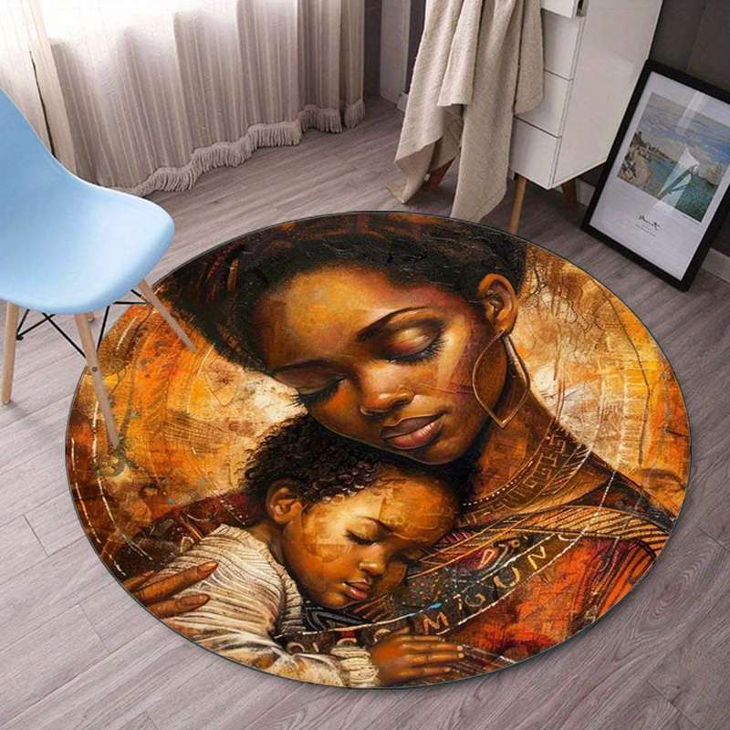 1Pc 80x80cm 31.5x31.5inch Floor Mat