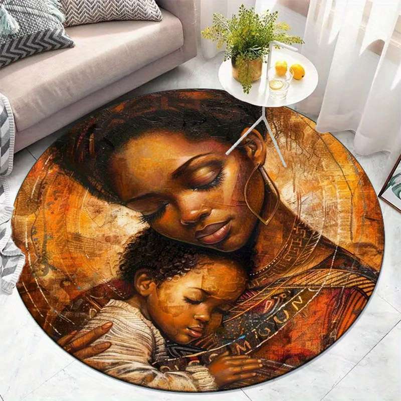 1Pc 80x80cm 31.5x31.5inch Floor Mat