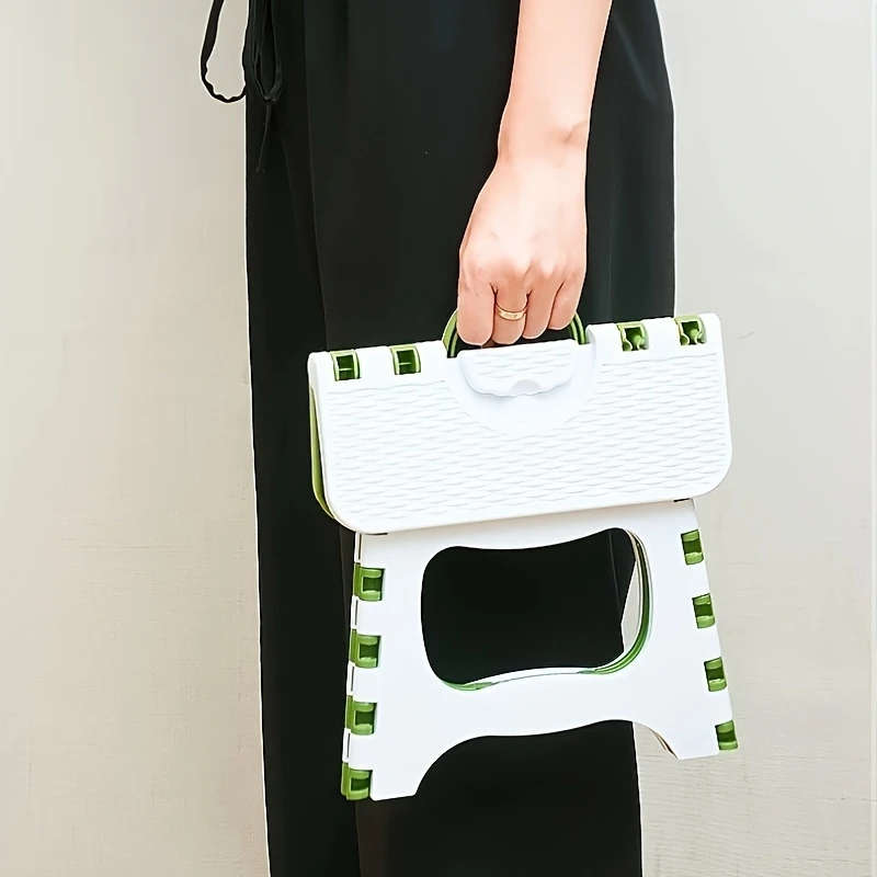 1pc Non-Electric Compact Folding Stool Portable Space-Saving Design for Home Outdoor Use Ideal