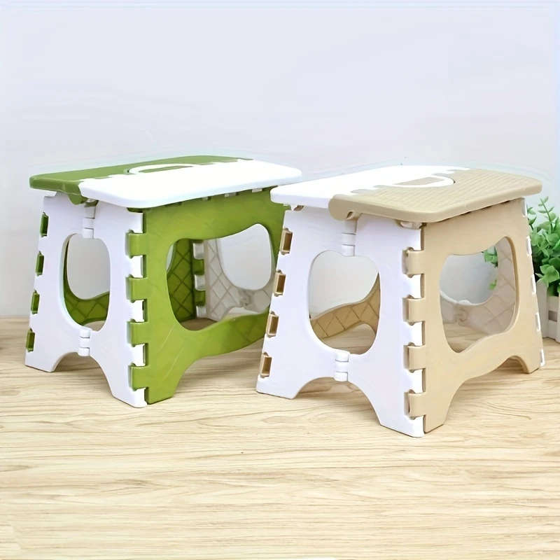 1pc Non-Electric Compact Folding Stool Portable Space-Saving Design for Home Outdoor Use Ideal