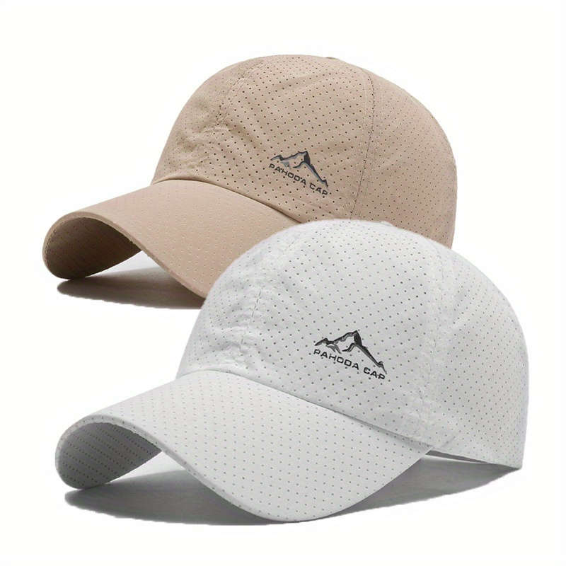 Hat  White And Navy Blue