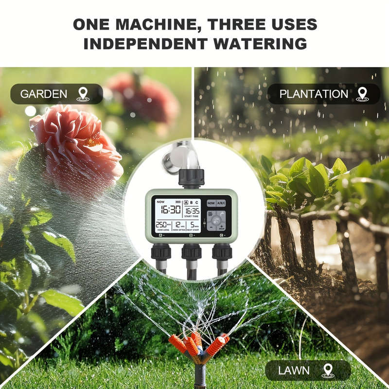 1Pc Water Timer Adjustable 3Mode Program Control