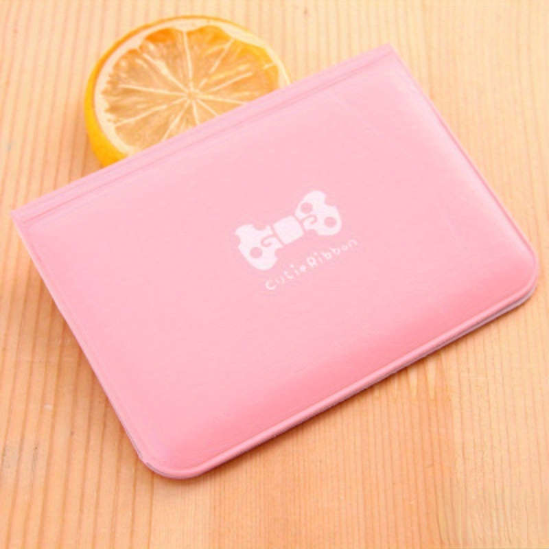 1pc 1 Cute Bow Card Holder a Stylish And Simple Card Case for Women with 12 Card Slots Perfect fo
