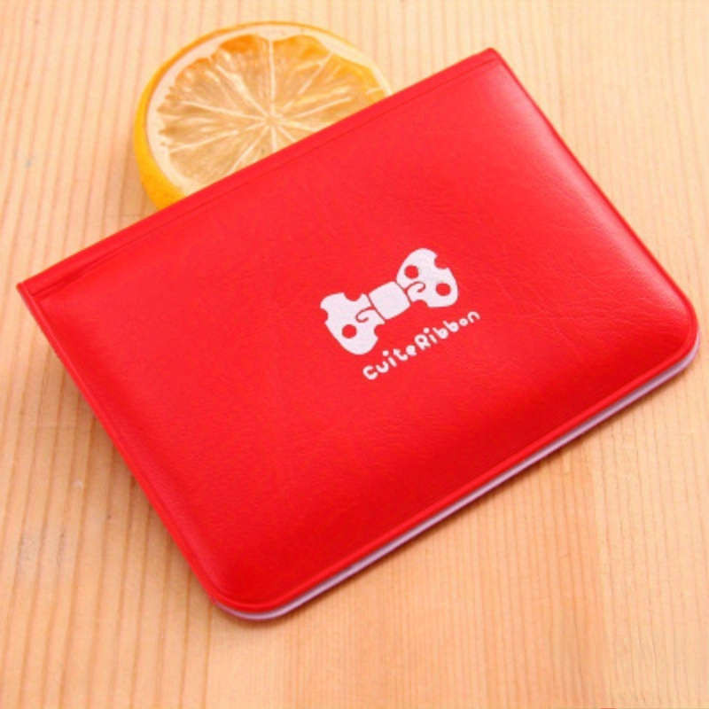 1pc 1 Cute Bow Card Holder a Stylish And Simple Card Case for Women with 12 Card Slots Perfect fo