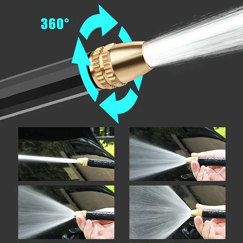 High Pressure Water Spray Nozzle Gun for Garden Hose