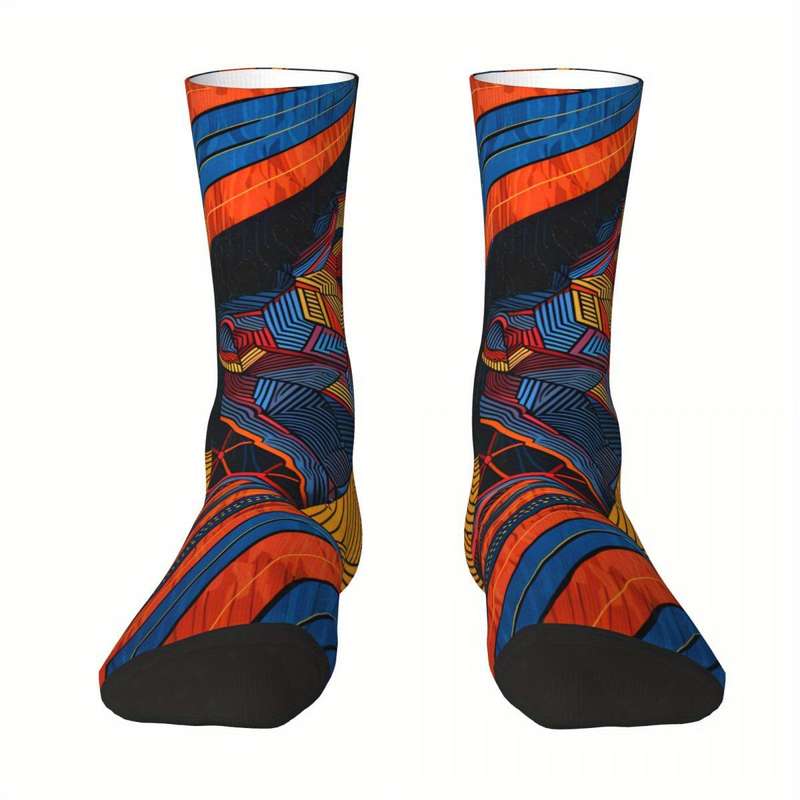 1 Pair Multicolor One Size Socks